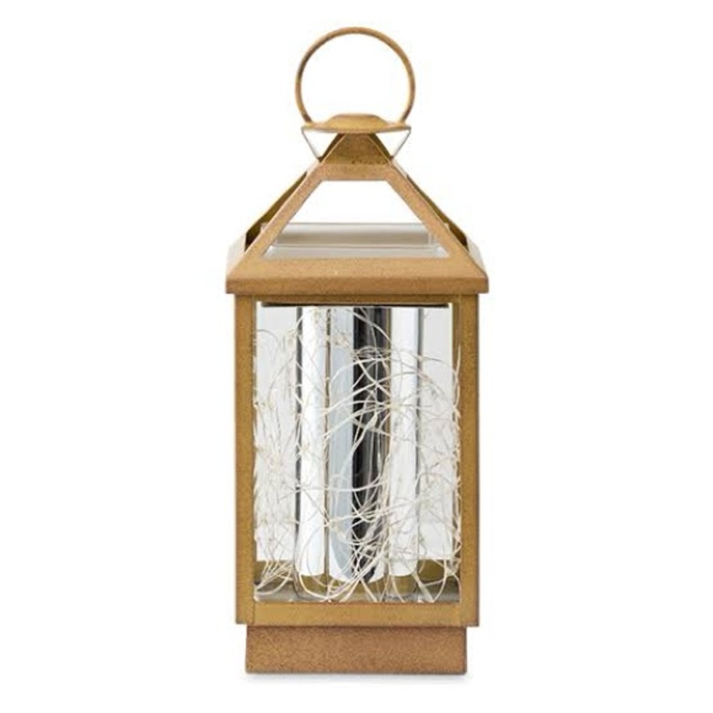 Scentsy Gold and Silver Lantern